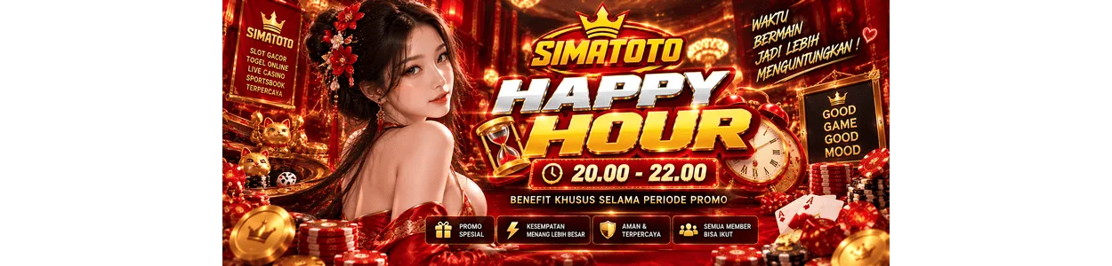 Bonus Happy Hour Simatoto